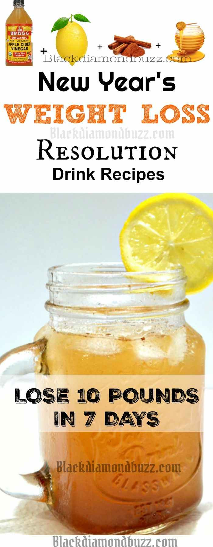 Detox Drinks Recipes For Weight Loss
 DIY Apple Cider Vinegar Detox Drink Recipe for Fat Burning