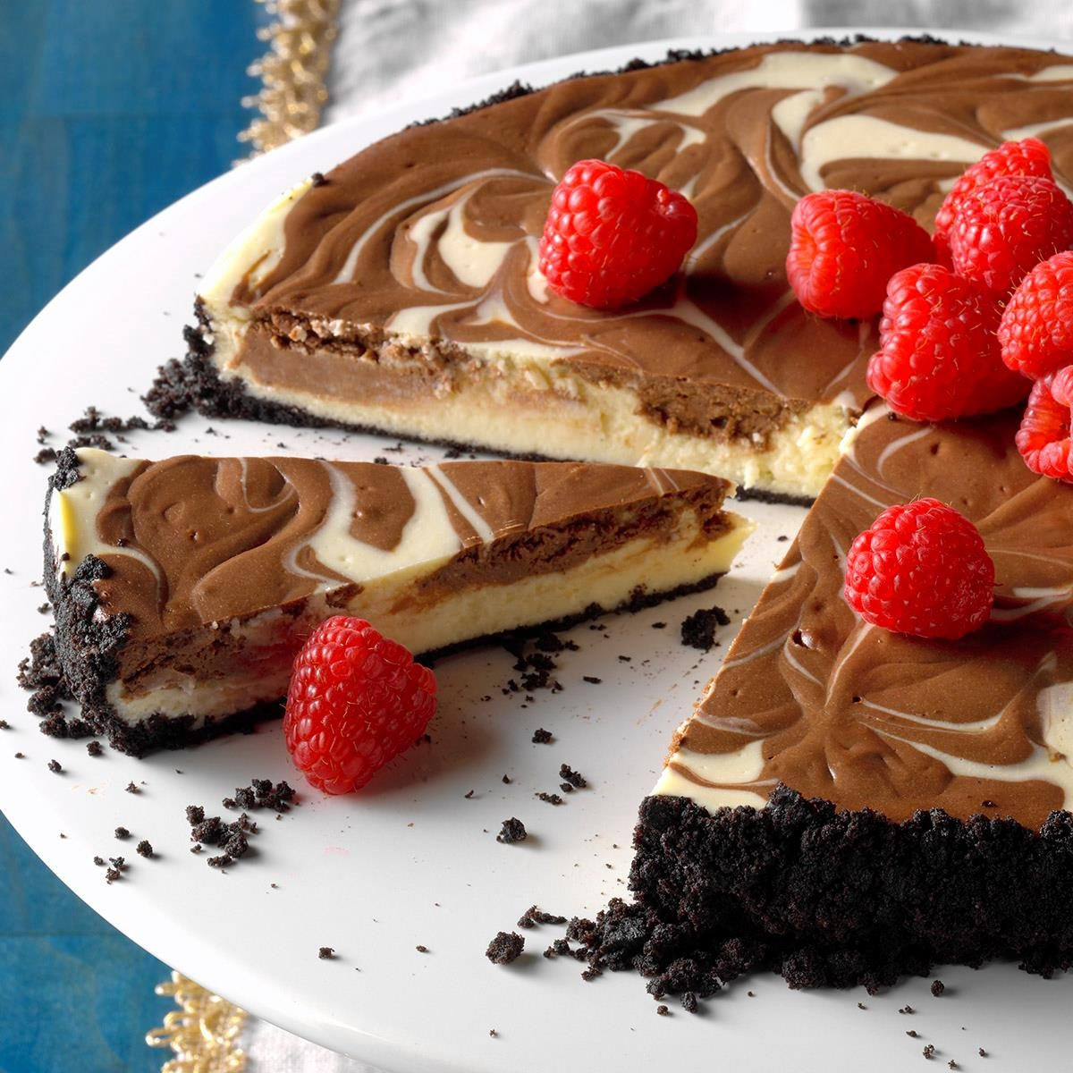 Diabetic Cheese Cake Recipes
 Chocolate Swirled Cheesecake Recipe