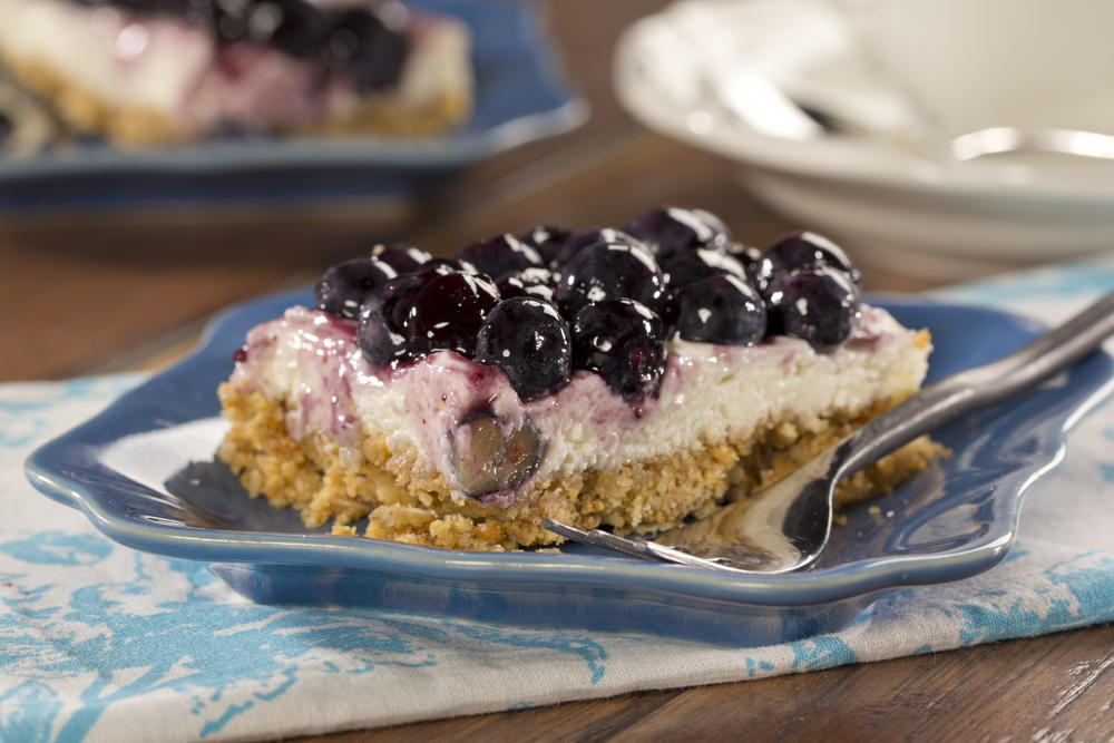 Diabetic Cheese Cake Recipes
 Blueberry Cheesecake Bars