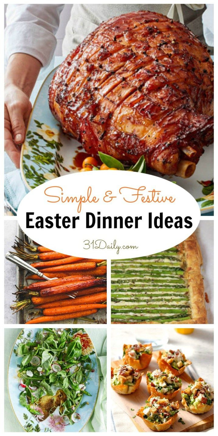 Dinner Ideas For Easter Sunday
 Simple and Festive Easter Dinner Ideas