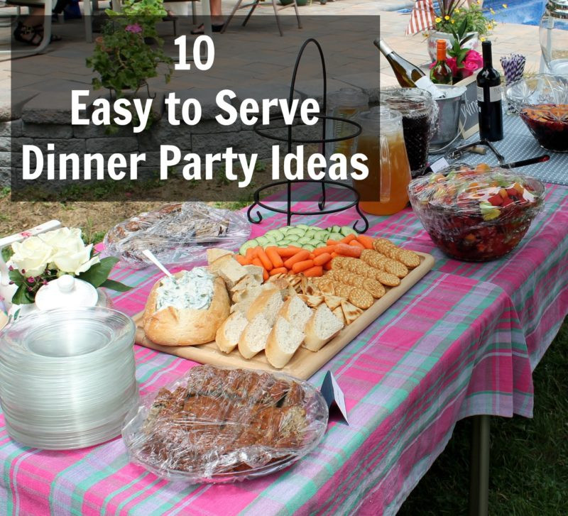 Dinner Ideas For Friends Coming Over
 10 Easy to Serve Dinner Party Ideas Sweet Love and Ginger