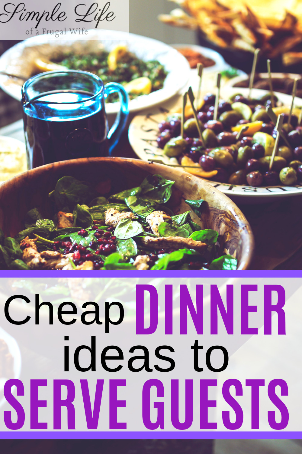 Dinner Ideas For Guests
 10 Cheap Dinner Ideas for Guests