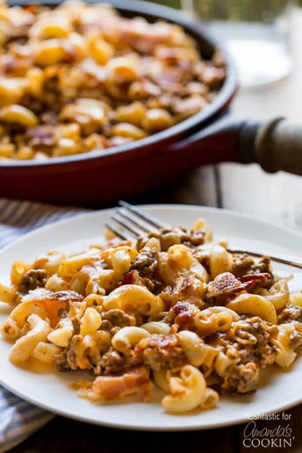 Dinner Ideas With Bacon
 Bacon Cheeseburger Pasta The Best Blog Recipes