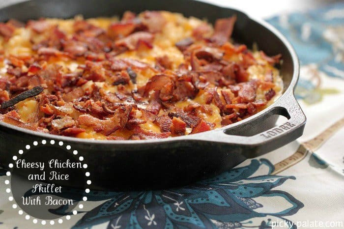 Dinner Ideas With Bacon
 Cheesy Chicken Bacon and Rice Casserole