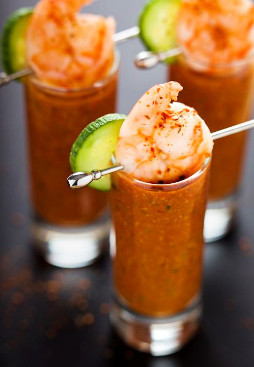 Dinner Party Appetizers
 Spicy Tomato Shrimp Appetizer – Christmas Party Dinner