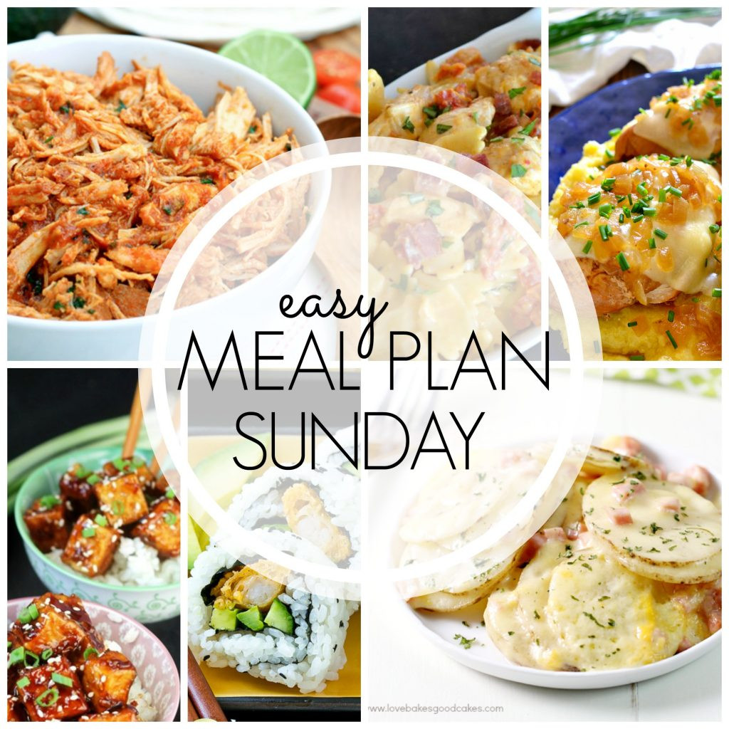 Dinners Ideas For The Week
 Easy Meal Plan Sunday Week 63 Dinner at the Zoo
