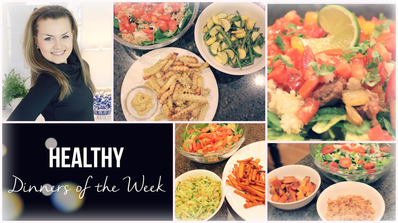 Dinners Ideas For The Week
 Easy Healthy Dinner Ideas Dinners of the Week Vegan