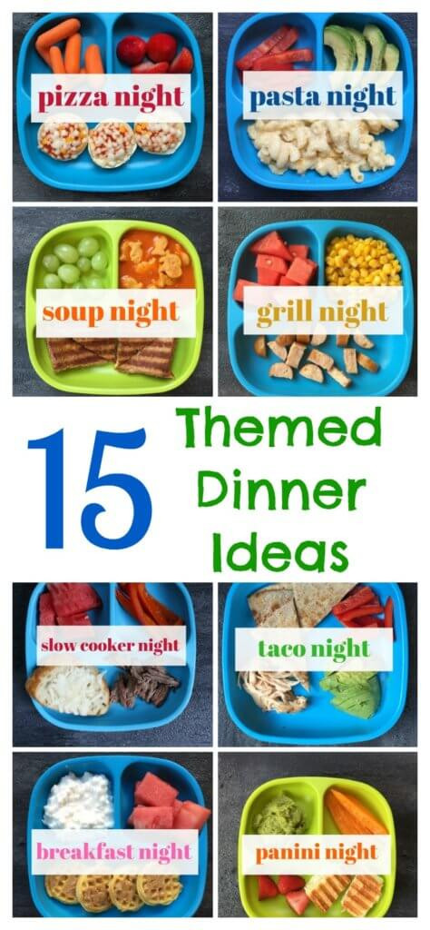 Dinners Ideas For The Week
 15 Themed Dinner Ideas [My Favorite Way to Meal Plan