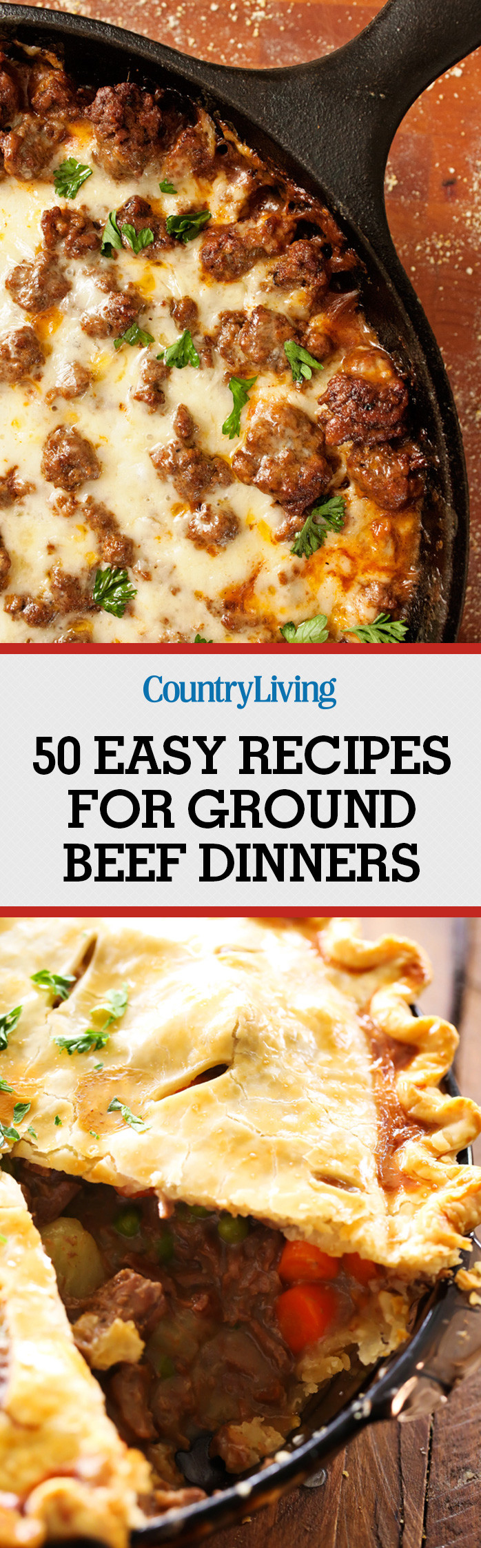 Dinners Ideas With Hamburger Meat
 50 Best Ground Beef Recipes Dinner Ideas With Ground Beef