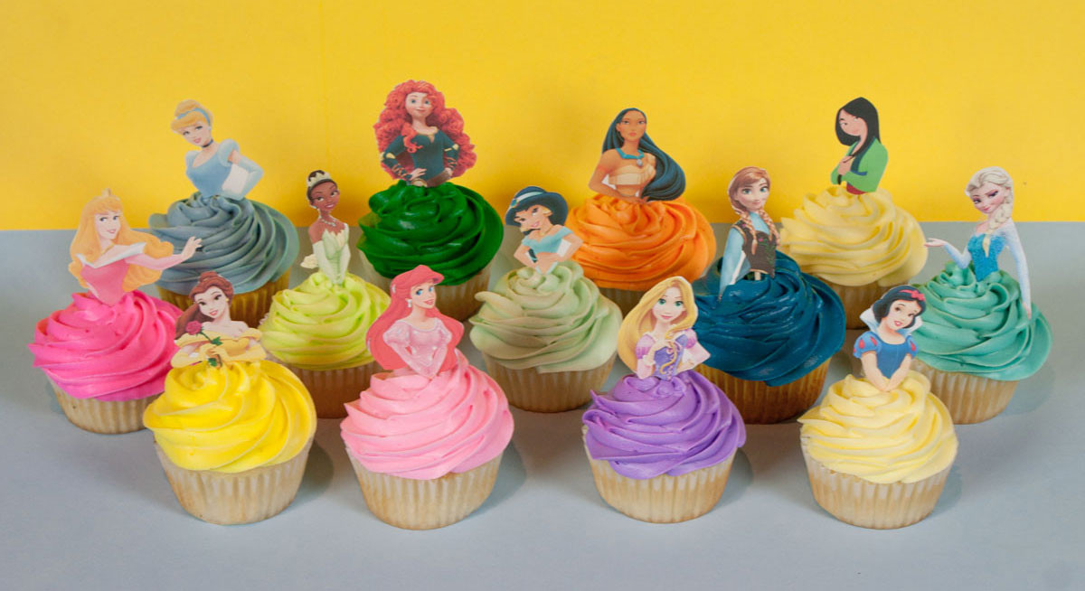 Disney Princess Cupcakes
 Disney Princess cake pops