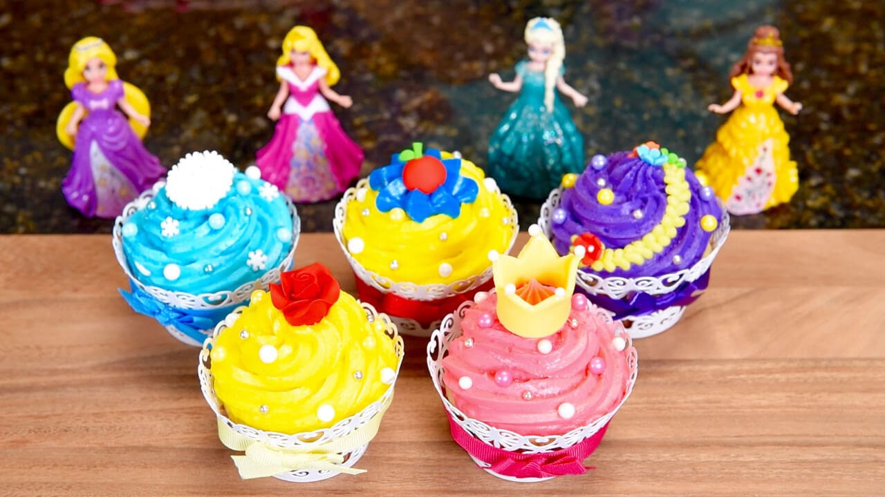 Disney Princess Cupcakes
 Disney Princess Cupcakes with Guest Host Jenn from