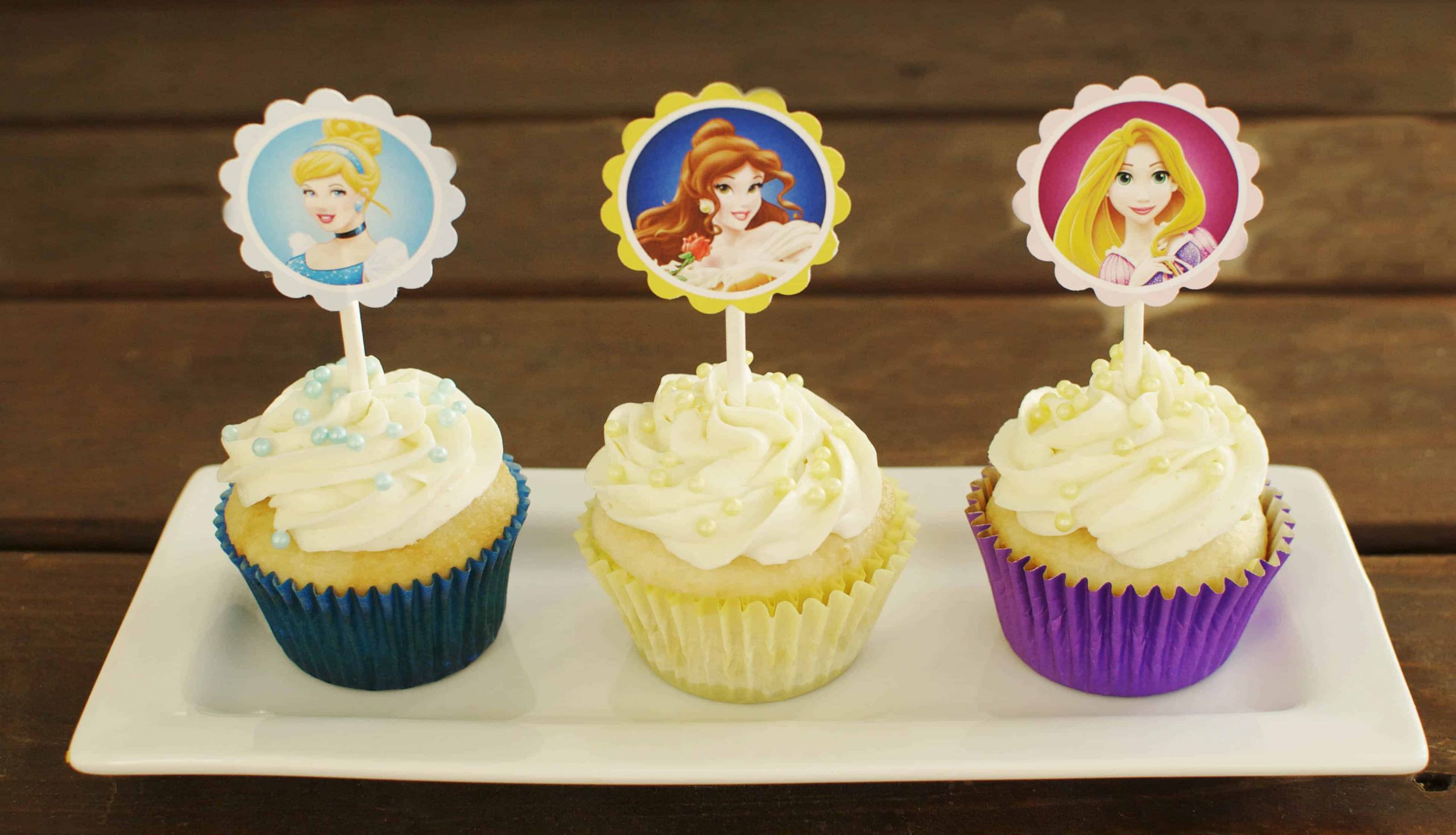 Disney Princess Cupcakes
 Disney Princess Cupcakes and GIVEAWAY Cupcake Diaries
