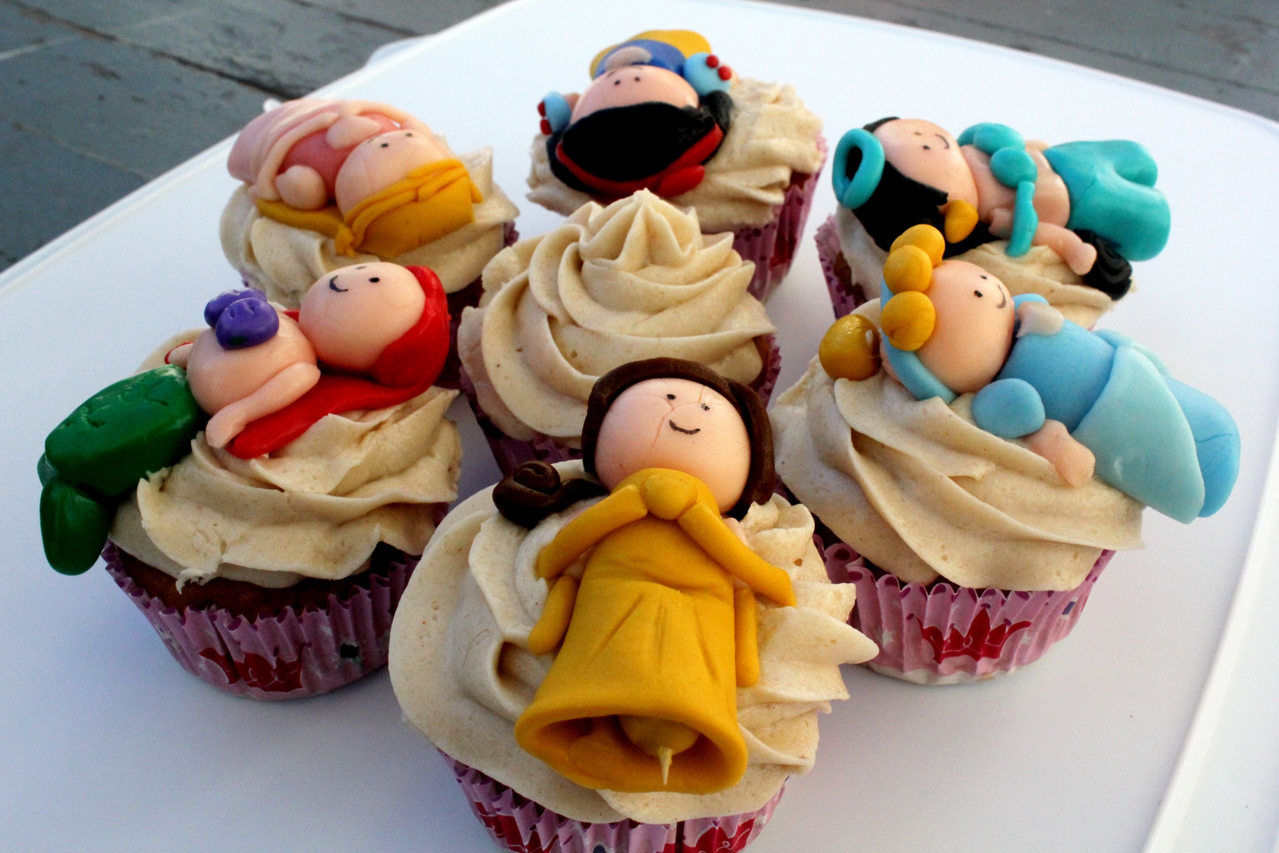 Disney Princess Cupcakes
 Disney Princess Cupcakes