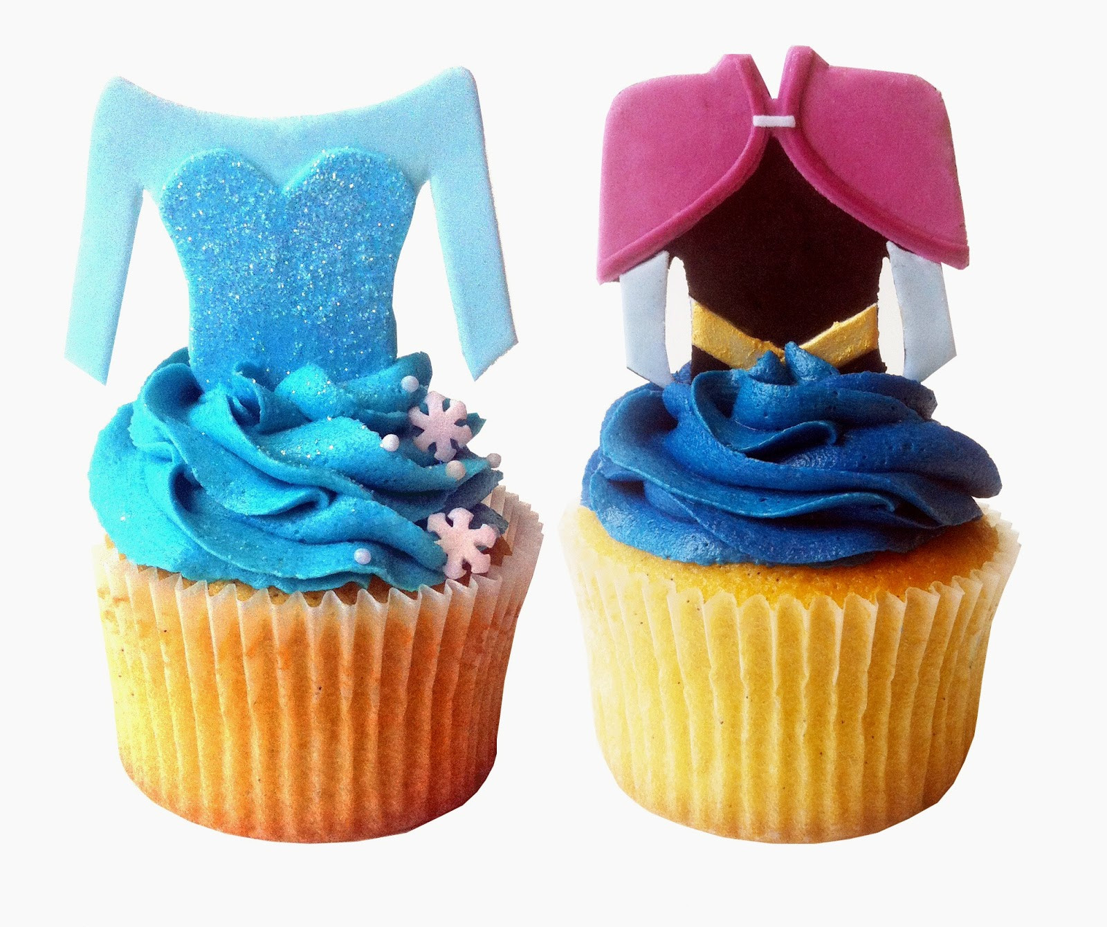 Disney Princess Cupcakes
 Disney Princess cupcakes