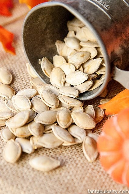 Do Pumpkin Seeds Have Fiber
 Sweet & Salty Pumpkin Seed Recipe Fantabulosity