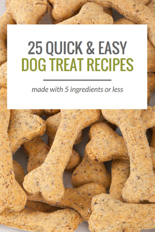 Dog Cookies Recipe
 25 Simple Dog Treat Recipes Made With 5 Ingre nts or
