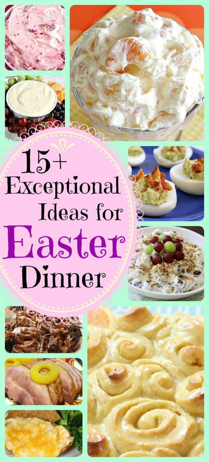 Easter Dinner Recipes Ideas
 EASY & DELICIOUS EASTER DINNER RECIPES Butter with a
