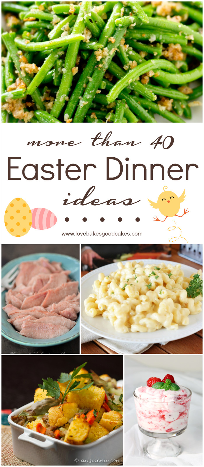 Easter Dinner Recipes Ideas
 More than 40 Easter Dinner Ideas