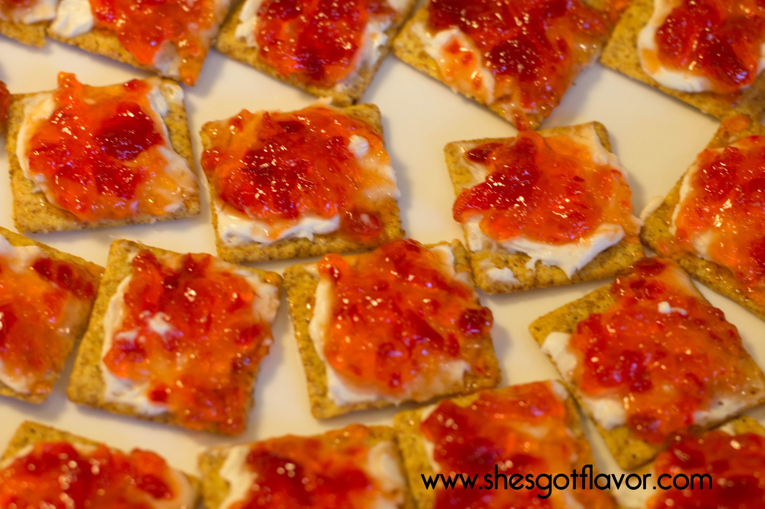 Easy Appetizers With Cream Cheese
 Cream Cheese and Pepper Jam – The Perfect Little Appetizer