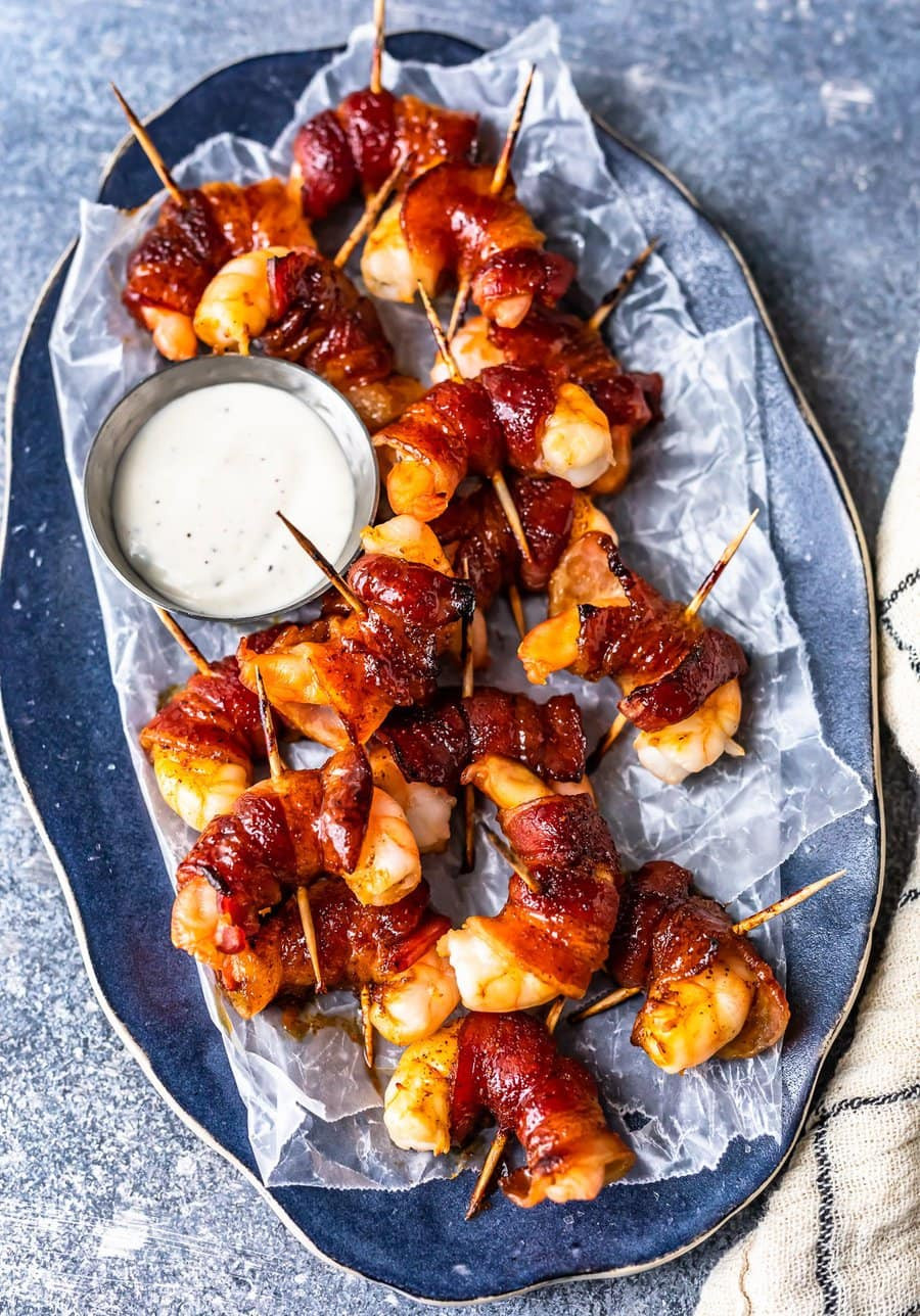 Easy Bacon Recipes Appetizers
 Easy Bacon Wrapped Shrimp Appetizer Recipe VIDEO