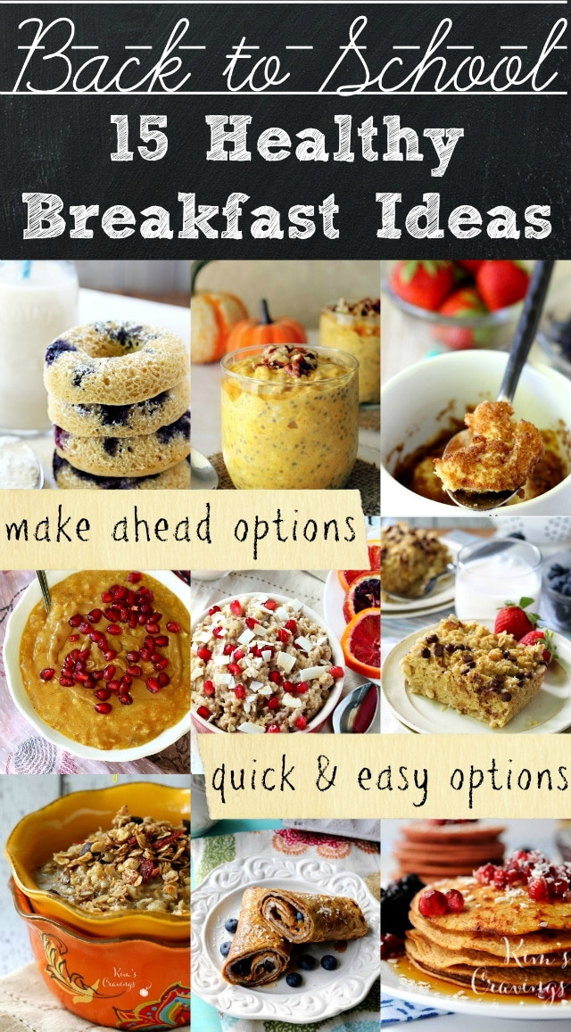 Easy Breakfast Ideas For Kids
 Healthy Back to School Breakfast Ideas Kim s Cravings