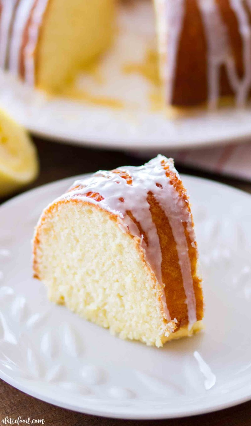 Easy Bundt Cake Recipes
 Easy Lemon Bundt Cake Recipe A Latte Food