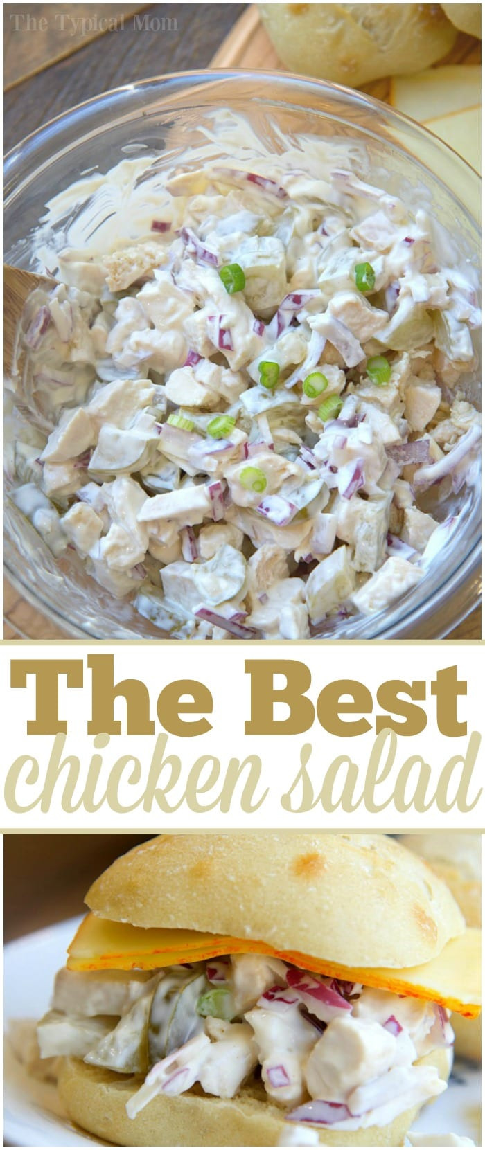 Easy Chicken Salad Sandwich
 Easy Chicken Salad Sandwich Recipe · The Typical Mom