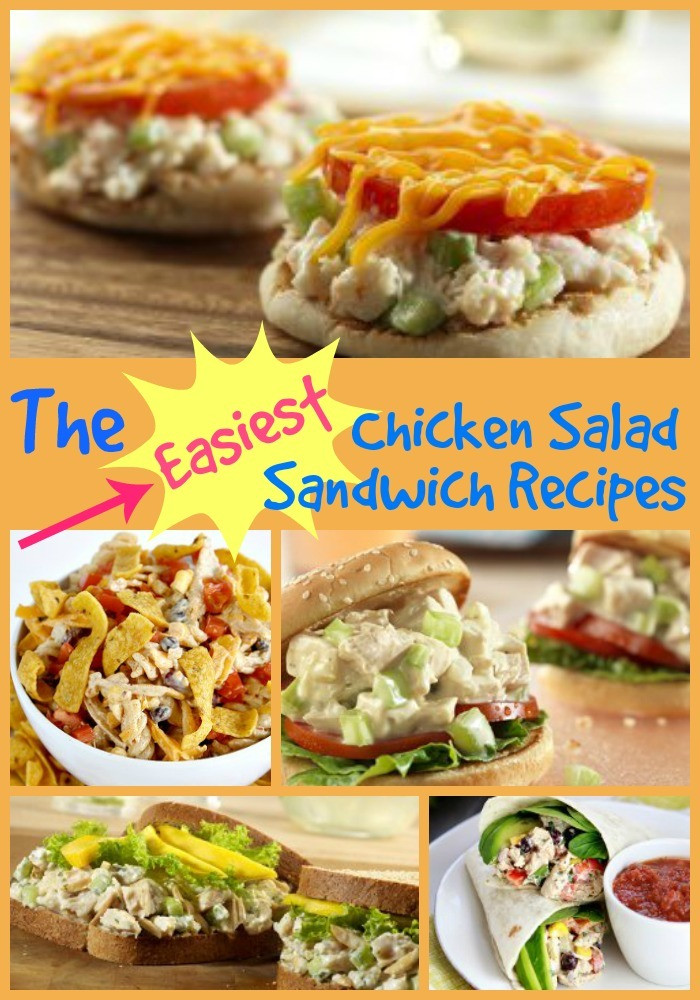 Easy Chicken Salad Sandwich
 14 Easy Chicken Salad Sandwiches
