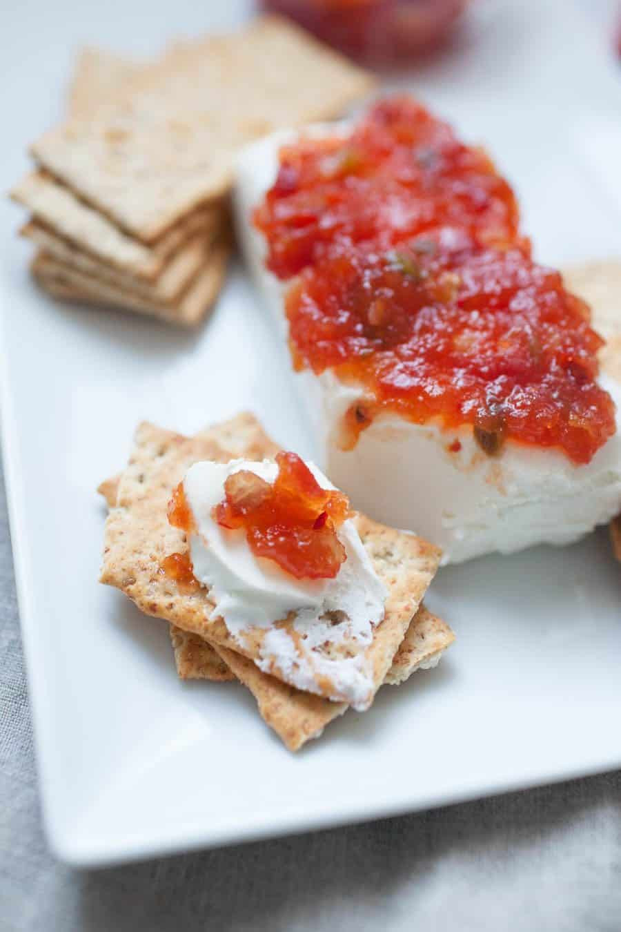 Easy Cream Cheese Appetizers
 Pepper Jelly Cream Cheese Appetizer