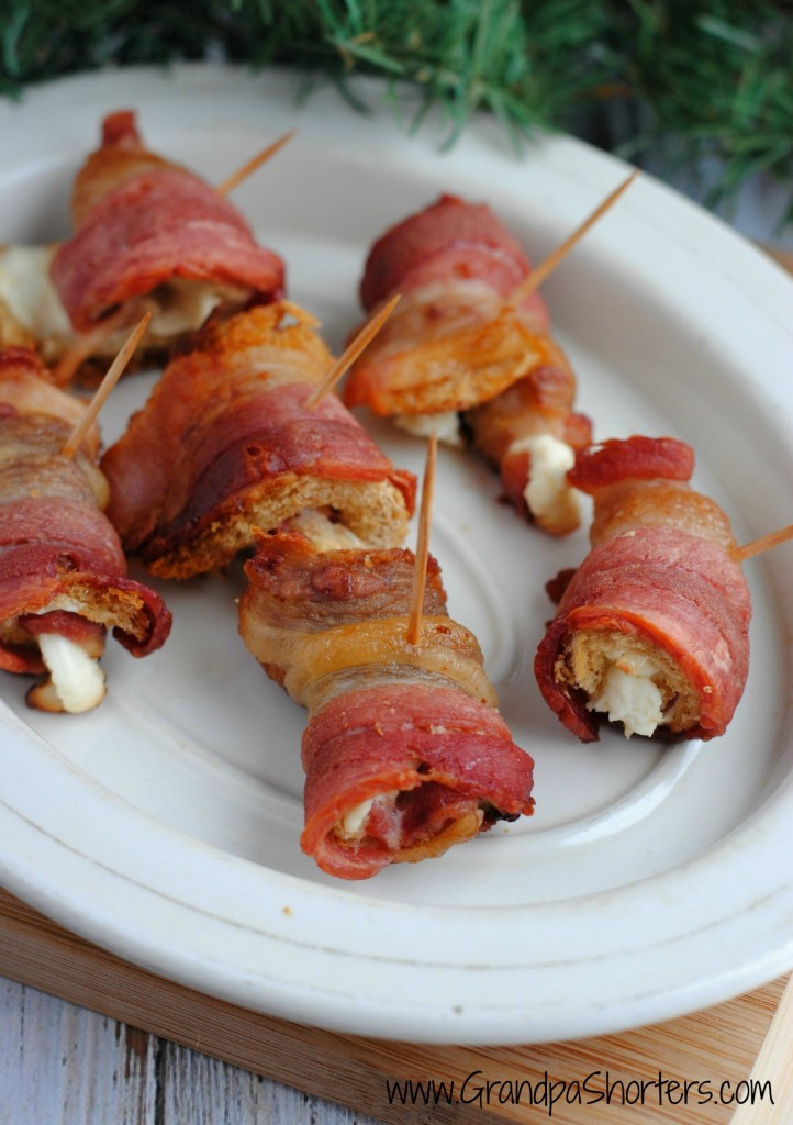 Easy Cream Cheese Appetizers
 Easy Bacon and Cream Cheese Wraps for Appetizers