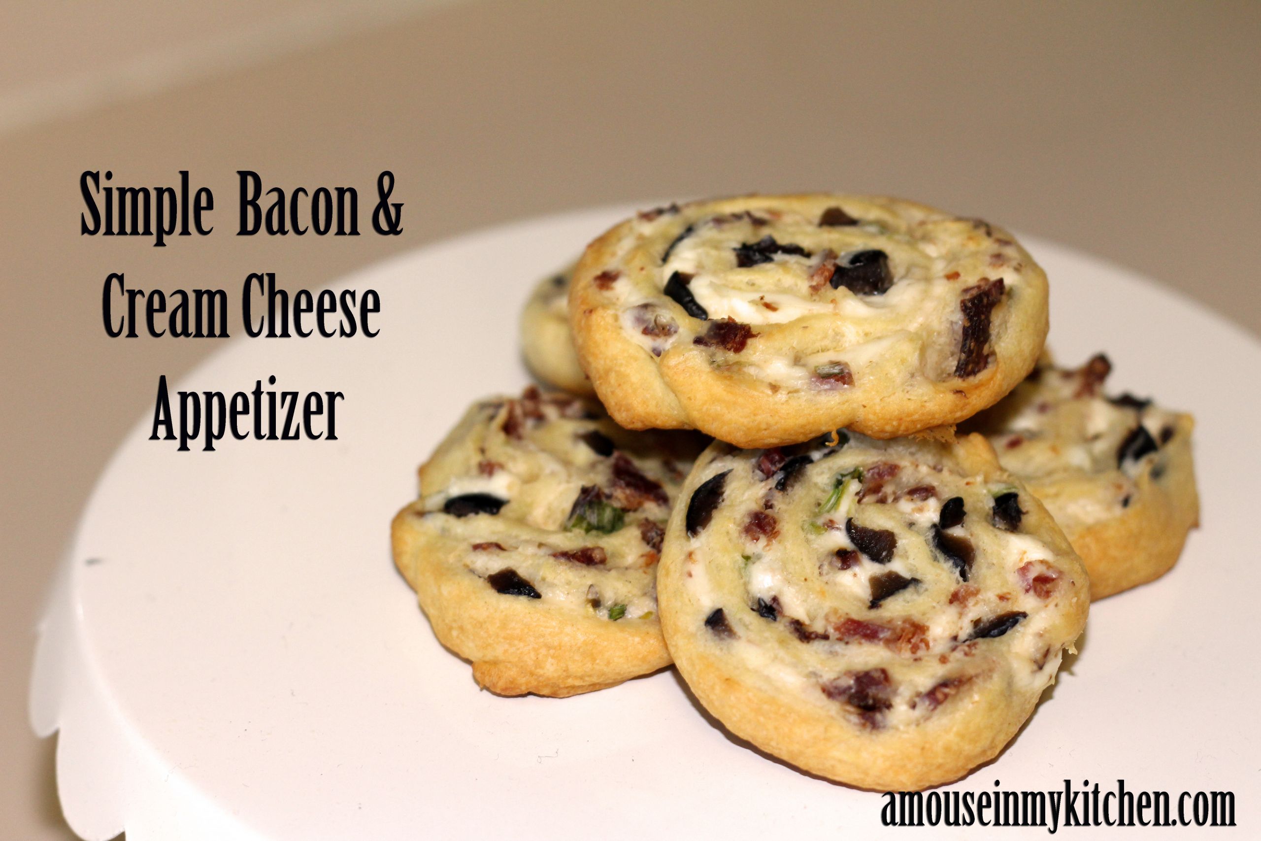 Easy Cream Cheese Appetizers
 Simple Bacon & Cream Cheese Appetizer A Mouse In My