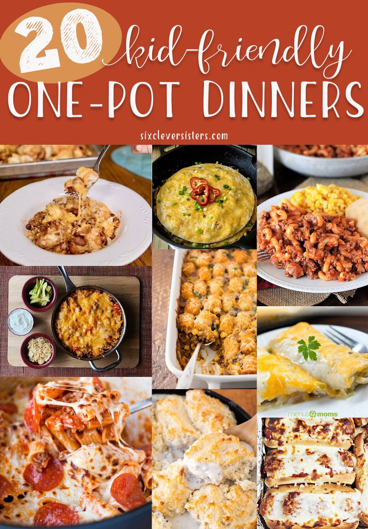 Easy Dinner Recipes For Family Of 6
 20 Kid Friendly e Pot Dinners Six Clever Sisters