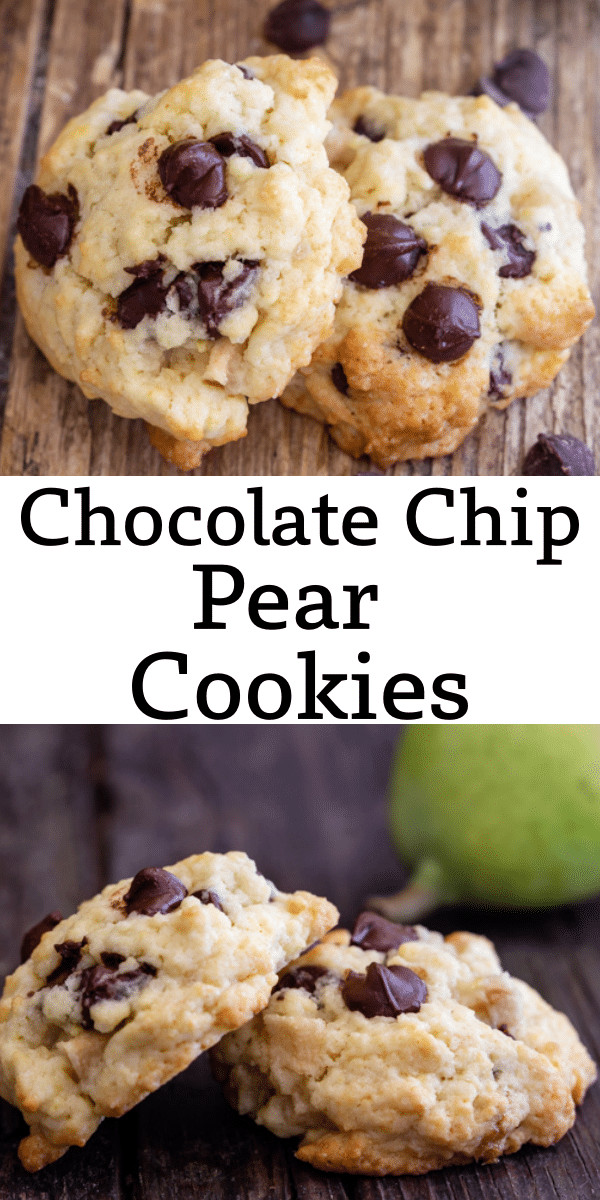 Easy Drop Cookies
 These Chocolate Chip Pear Drop Cookies are an easy one