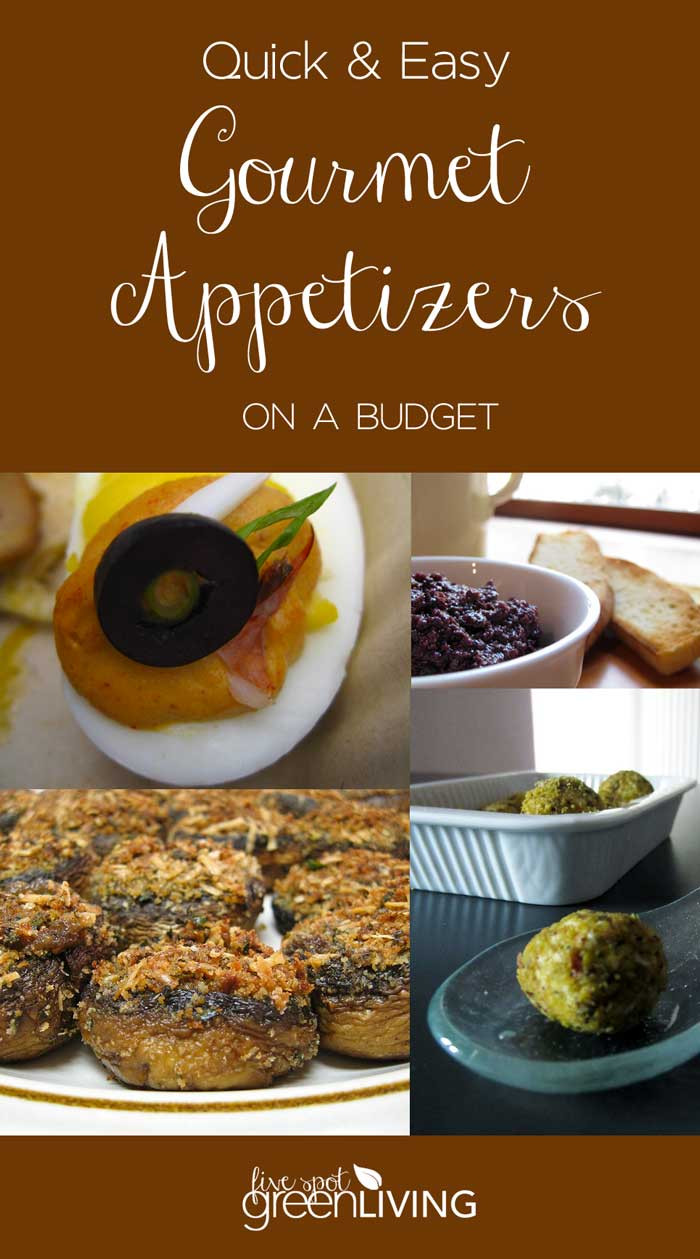 Easy Gourmet Appetizers
 Quick and Easy Healthy Appetizer Recipes on a Bud