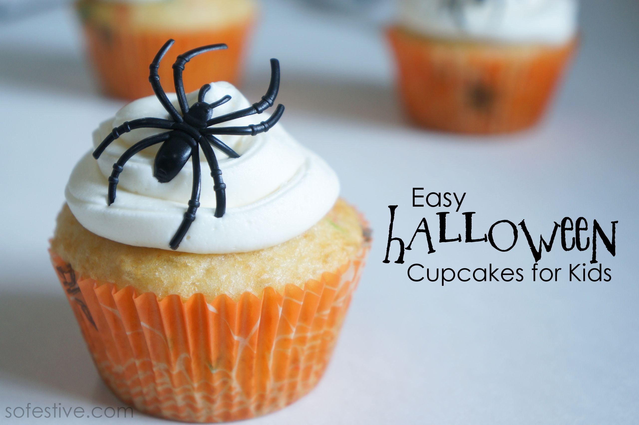 Easy Halloween Cupcakes For School
 Easy Halloween Cupcakes for Kids So Festive