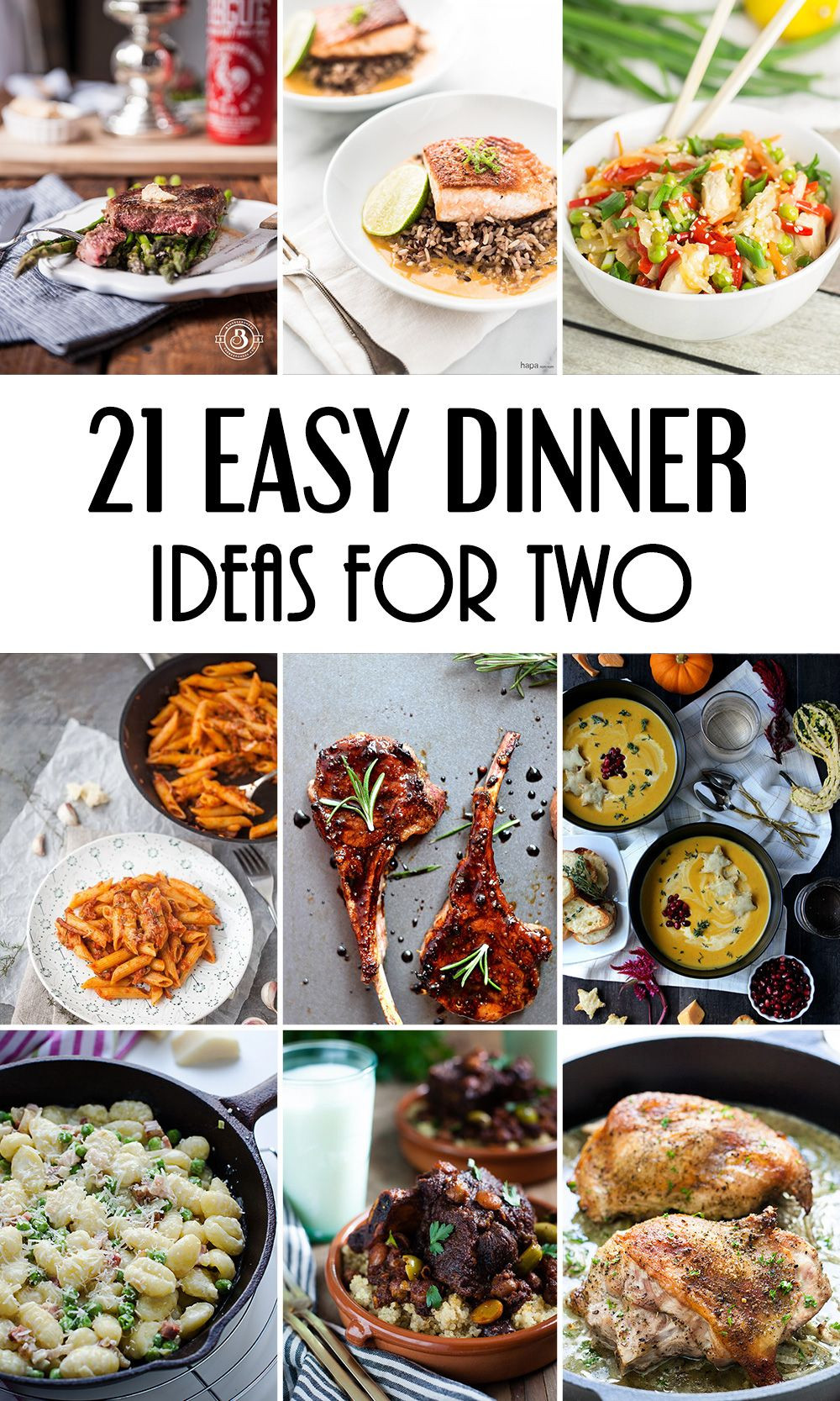 Easy Healthy Dinners For Two
 21 Easy Dinner Ideas For Two That Will Impress Your Loved