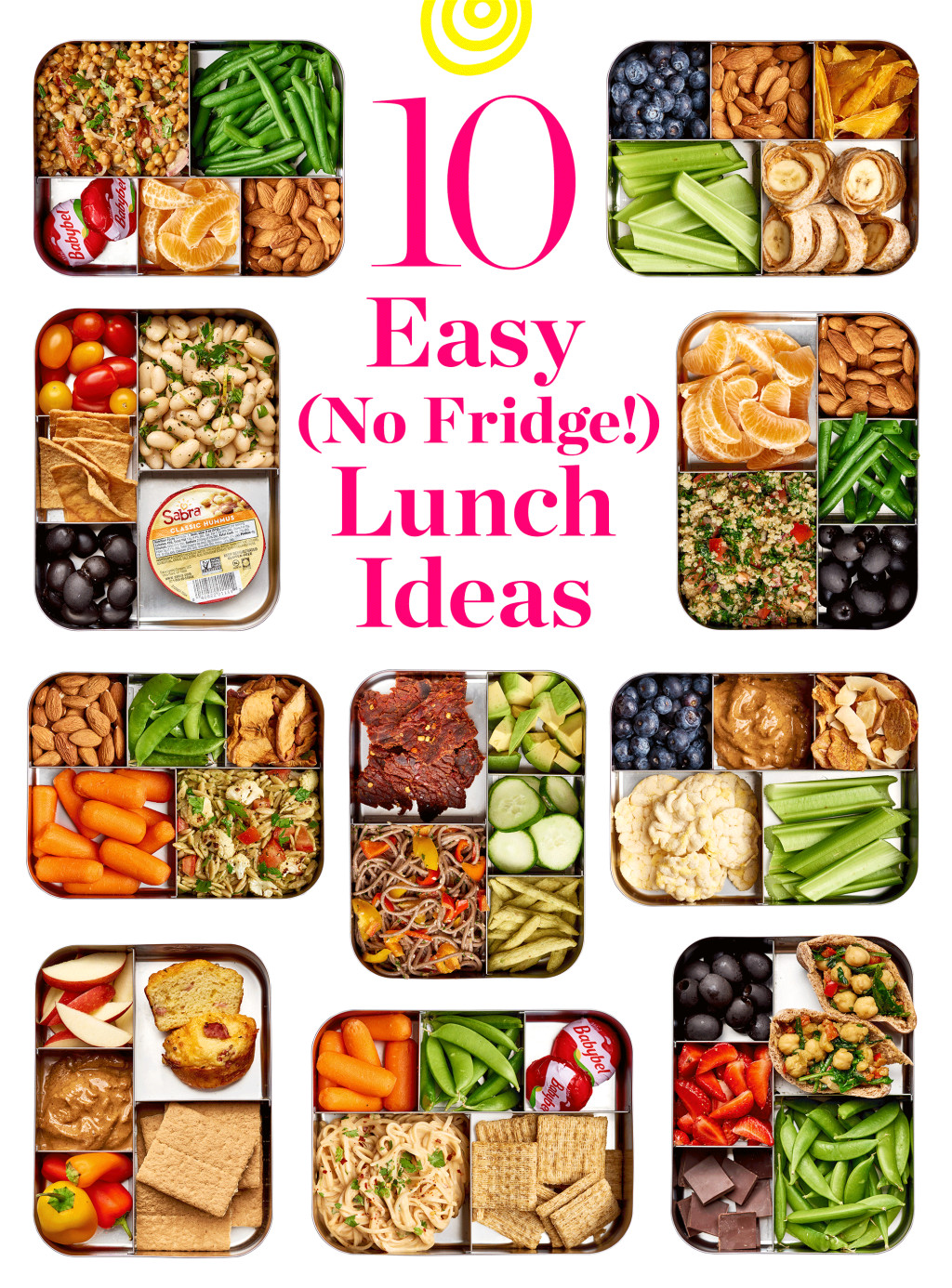 Easy Healthy Packed Lunches
 Easy No Refrigerate Lunch Ideas