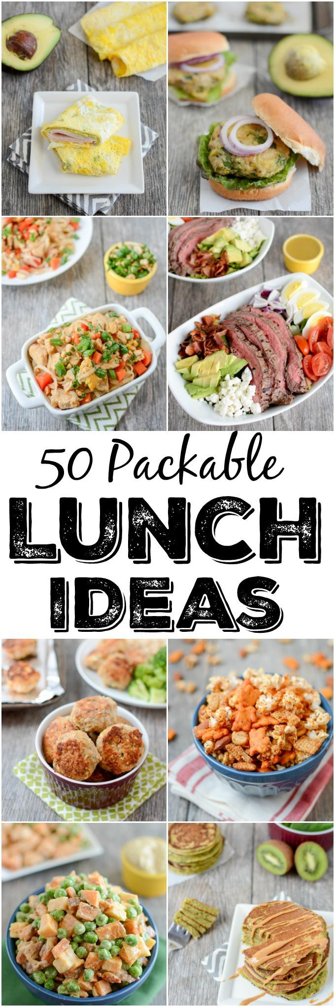 Easy Healthy Packed Lunches
 50 Packable Lunch Ideas Lunch Ideas for Work