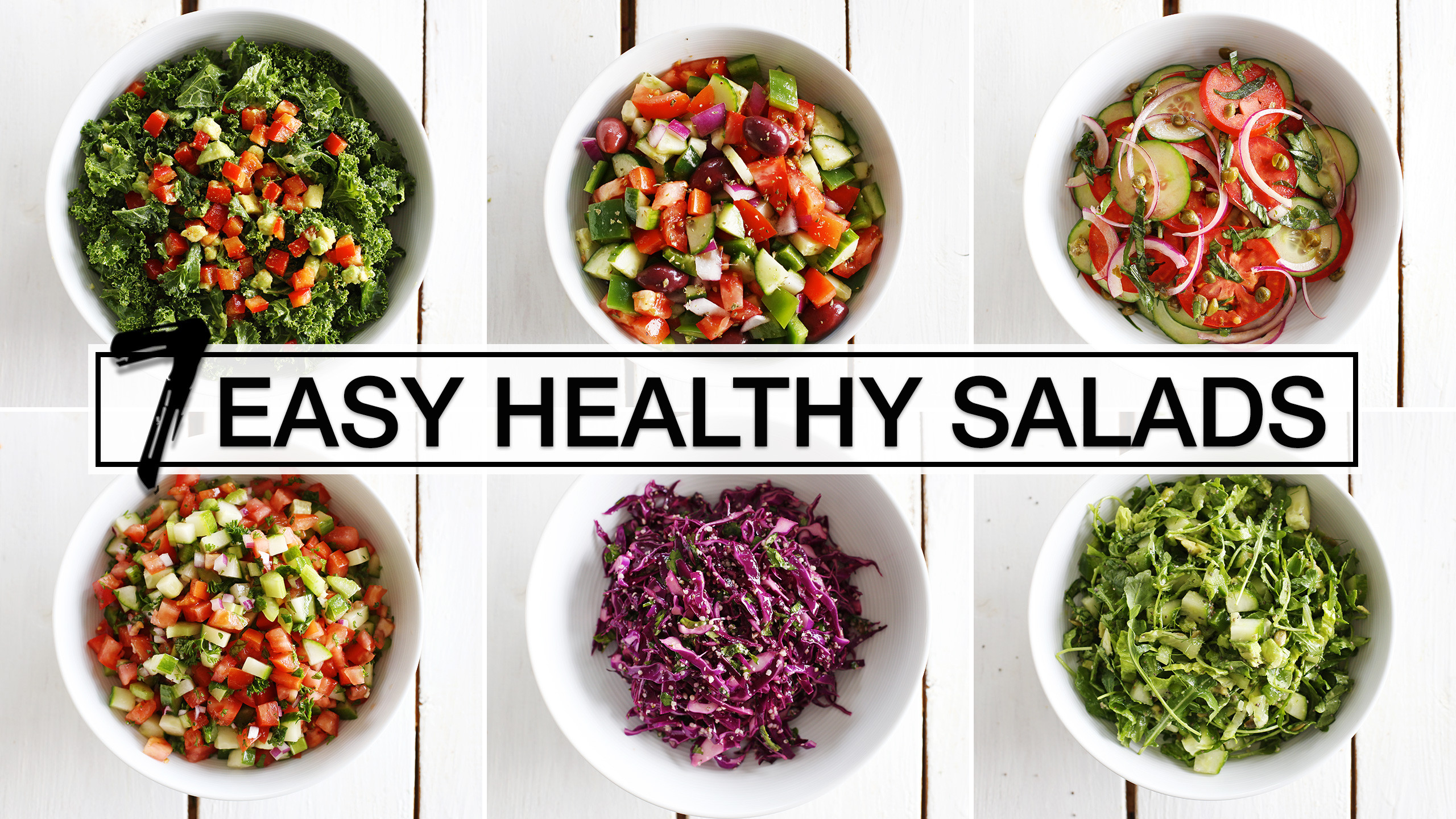 Easy Healthy Salads
 7 Easy Healthy Salads For Every Day of the Week Fablunch