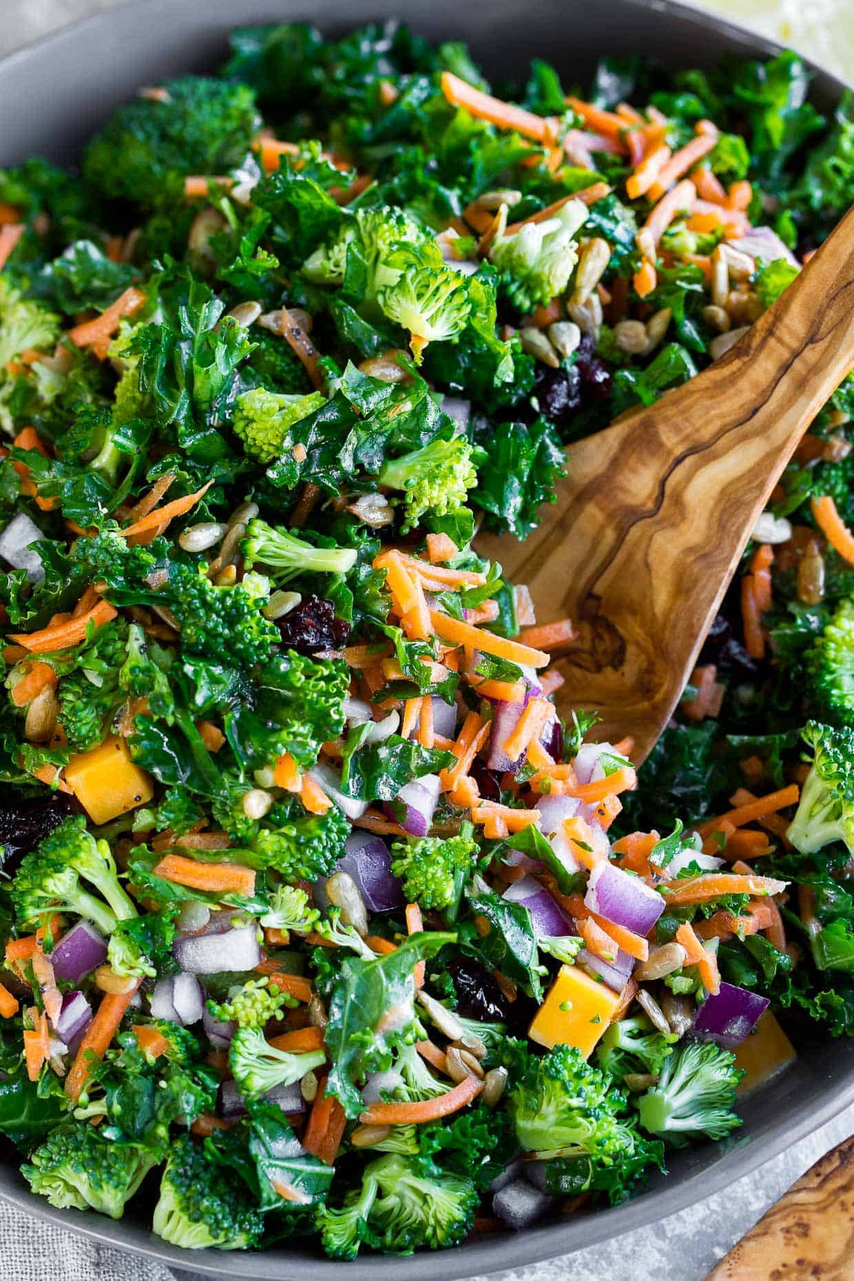 Easy Healthy Salads
 Easy Kale Salad with Fresh Lemon Dressing Spend With Pennies