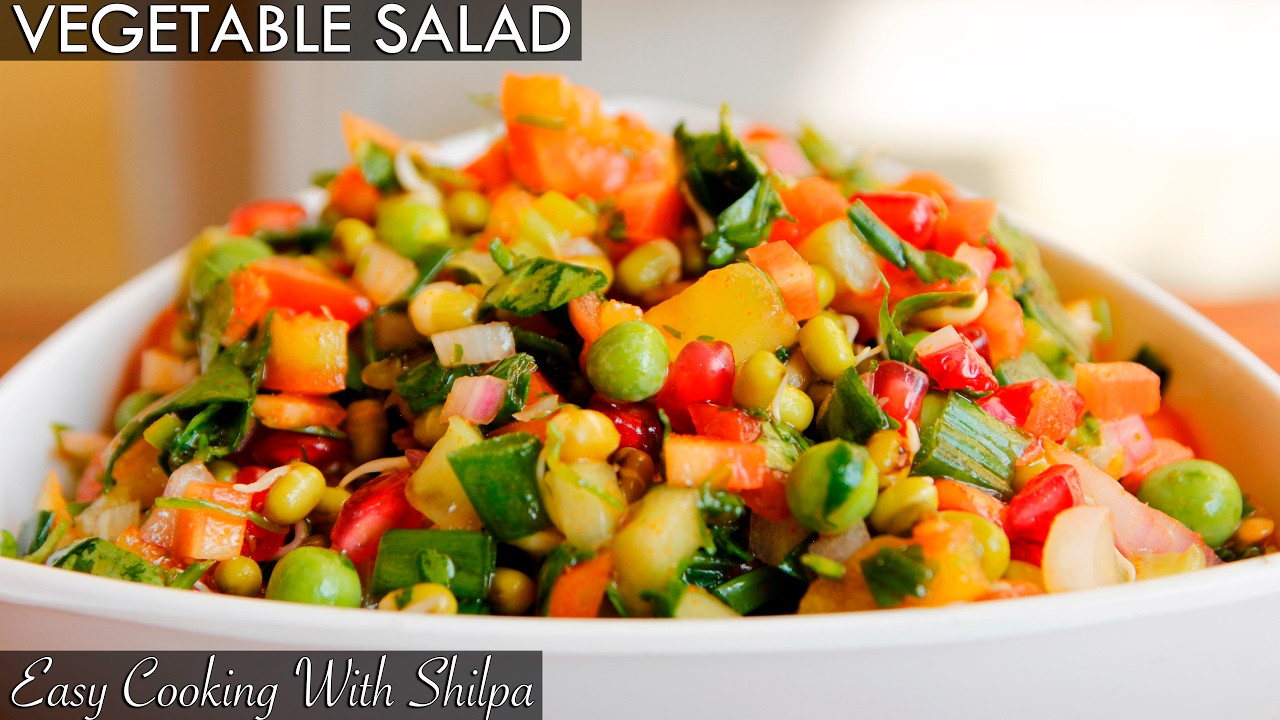 Easy Healthy Salads
 Healthy Ve able Salad Recipe