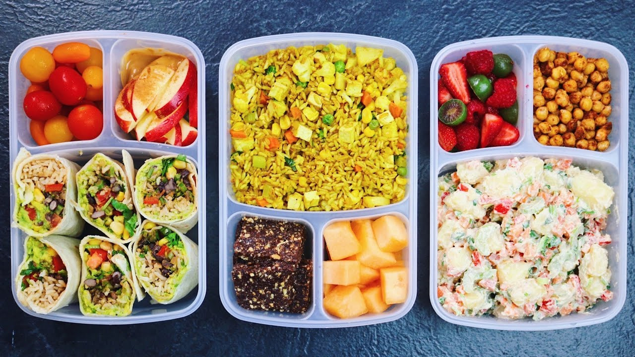 Easy Healthy School Lunches
 VEGAN SCHOOL LUNCH IDEAS 3 Healthy Easy & Delicious