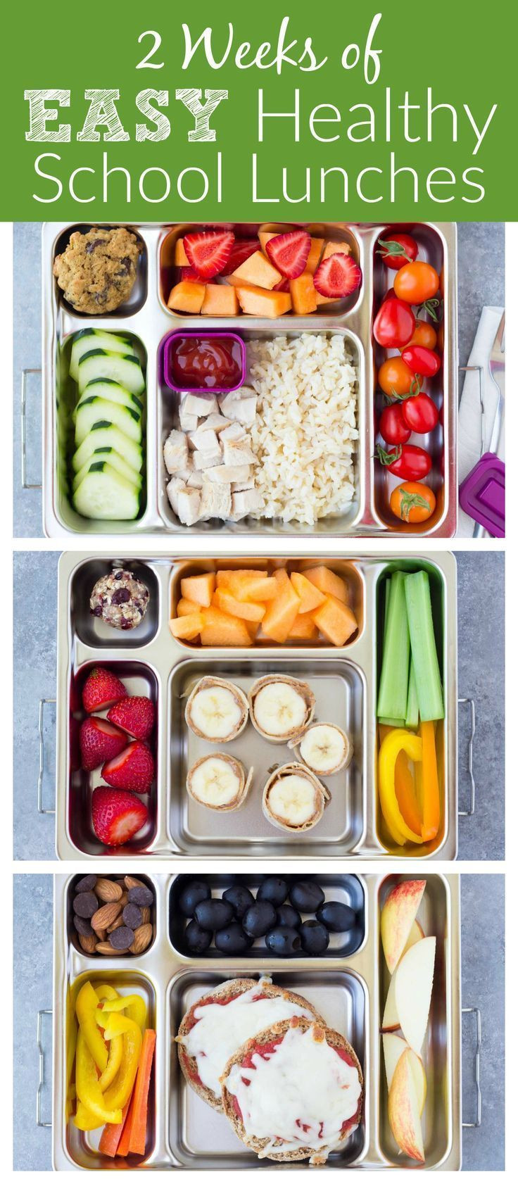 Easy Healthy School Lunches
 747 best images about Lunch Box Ideas on Pinterest