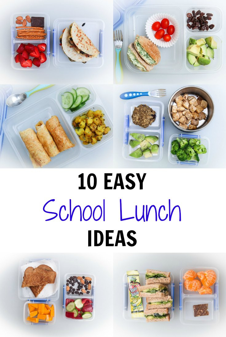 Easy Healthy School Lunches
 10 Easy School Lunch Ideas Vegan Ve arian Gastronomy