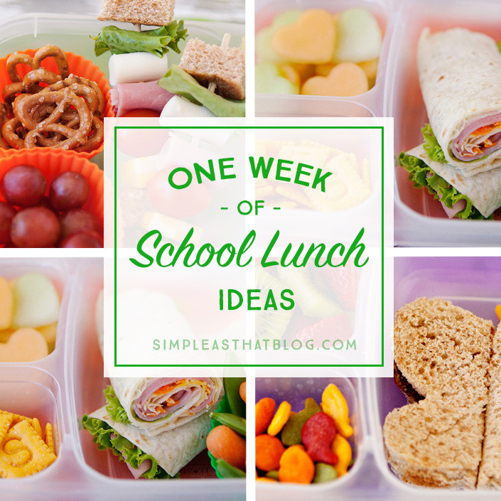 Easy Healthy School Lunches
 Simple and Healthy School Lunch Ideas
