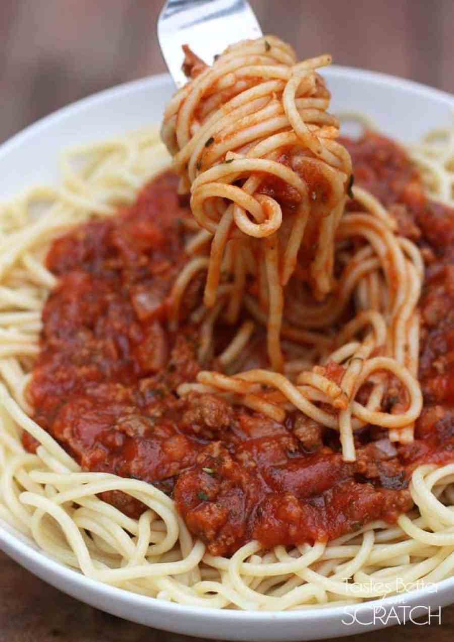 Easy Homemade Spaghetti Sauce
 Homemade Spaghetti Sauce