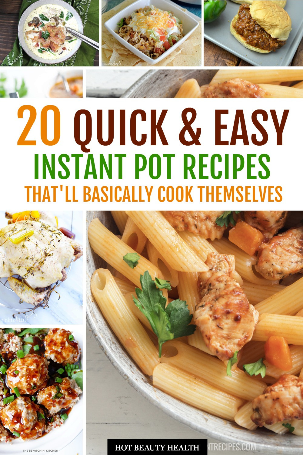 Easy Instant Pot Recipes
 20 Easy Instant Pot Recipes For The Whole Family Hot