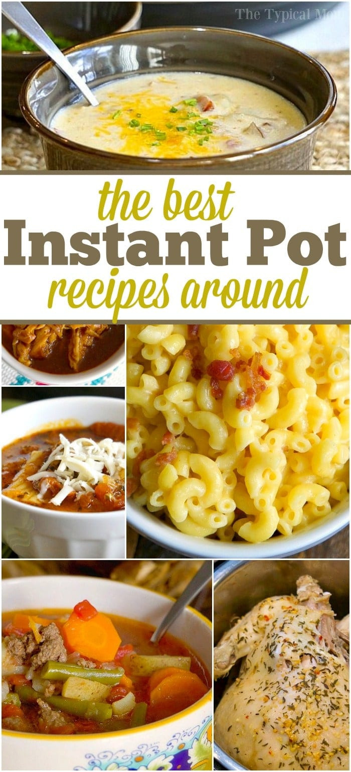 Easy Instant Pot Recipes
 Easy Instant Pot Recipes · The Typical Mom