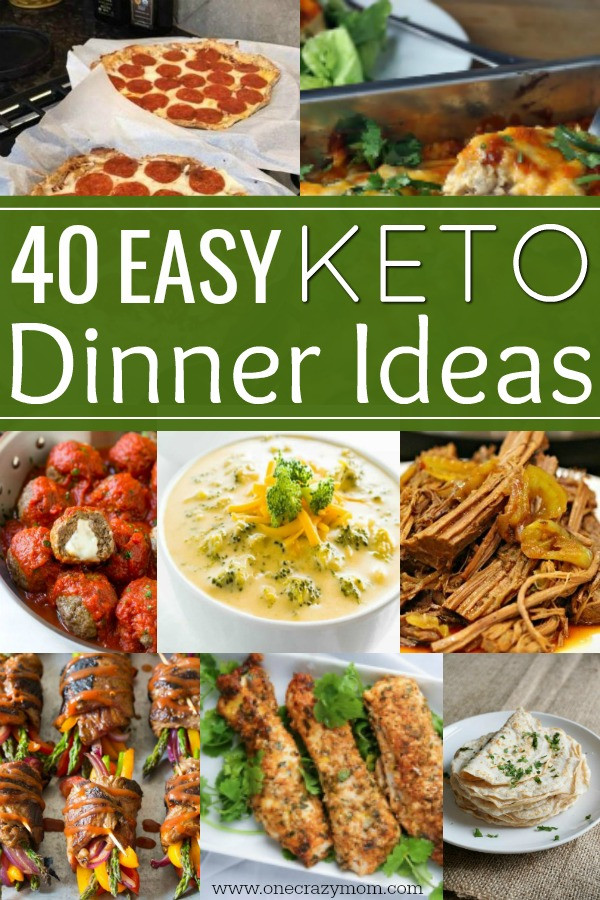 Easy Keto Dinners
 Easy Keto Dinner Ideas 40 Easy Keto Dinner Recipes