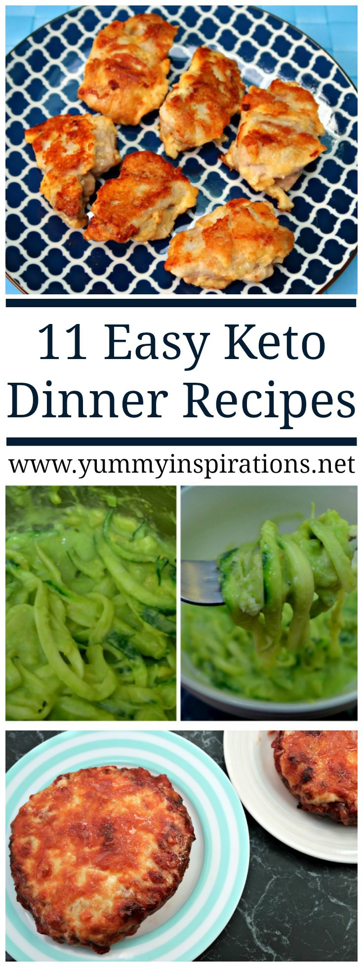 Easy Keto Dinners
 11 Easy Keto Dinner Recipes Quick Low Carb Ketogenic